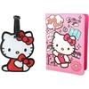 image:imageHello Kitty Passport Holder and Luggage Tag Set Official License Sanrio Passport Cover and Bag Tag