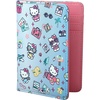 image:imageHello Kitty Pebbled Pink Passport Holder for Travel Official License Sanrio Passport Cover for WomenBlue