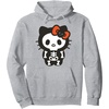 image:imageHello Kitty Skeleton Halloween Hoodie Pullover HoodieHeather Grey