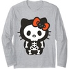 image:imageHello Kitty Skeleton Halloween Long Sleeve Shirt Long Sleeve TShirtHeather Grey