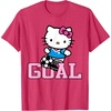 image:imageHello Kitty Soccer Goal Sports Athlete Tee Shirt TShirtRed Heather