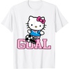 image:imageHello Kitty Soccer Goal Sports Athlete Tee Shirt TShirtWhite