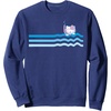 image:imageHello Kitty Swim Snorkle Summer Stripe SweatshirtNavy Blue