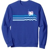 image:imageHello Kitty Swim Snorkle Summer Stripe SweatshirtRoyal Blue