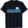 image:imageHello Kitty Swim Snorkle Summer Stripe TShirtBlack