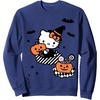 image:imageHello Kitty Trick or Treat Halloween Sweatshirt SweatshirtNavy Blue