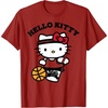 image:imageHello Kitty Unisex Kids Basketball TShirt Blue SmallCranberry Red