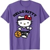 image:imageHello Kitty Unisex Kids Basketball TShirt Blue SmallPurple Heather