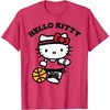 image:imageHello Kitty Unisex Kids Basketball TShirt Blue SmallRed Heather