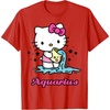 image:imageHello Kitty Zodiac Aquarius Tee Shirt TShirtRed