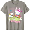 image:imageHello Kitty and Friends Easter Scene Tee Shirt TShirtSlate Grey