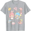 image:imageLittle Twin Stars and Friends Easter Tee Shirt TShirtHeather Grey