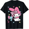 image:imageMy Melody and Friend Sweet Hearts Tee Shirt TShirtBlack