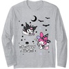 image:imageMy Melody and Kuromi Halloween Long Sleeve Shirt Long Sleeve TShirtHeather Grey