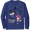 image:imageMy Melody and Kuromi Halloween Long Sleeve Shirt Long Sleeve TShirtNavy Blue