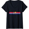 image:imagePatty and Jimmy Tennis Stripe VNeck TShirtBlack