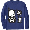 image:imagePochacco Skeleton Halloween Long Sleeve Shirt Long Sleeve TShirtNavy Blue
