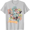 image:imageand Friends Collage Tee Shirt TShirtSilver Grey