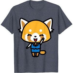 image:imageAggretsuko Happy Mood Tee Shirt TShirtHeather Blue