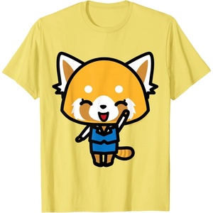 image:imageAggretsuko Happy Mood Tee Shirt TShirtLemon Yellow