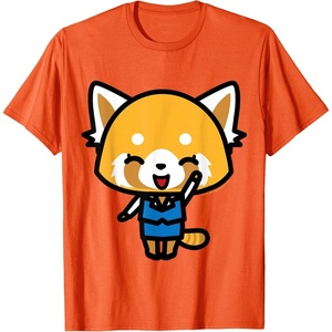 image:imageAggretsuko Happy Mood Tee Shirt TShirtOrange