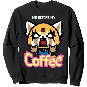 image:imageAggretsuko I Need My Coffee Rage Sweatshirt SweatshirtBlack