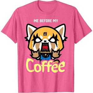 image:imageAggretsuko I Need My Coffee Rage Tee Shirt TShirtPink Heather
