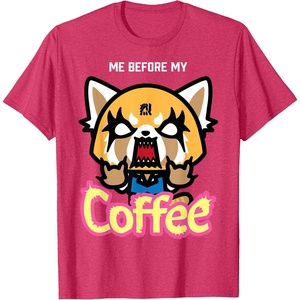 image:imageAggretsuko I Need My Coffee Rage Tee Shirt TShirtRed Heather