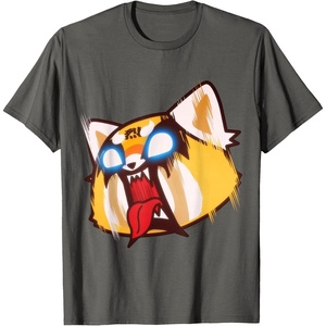 image:imageAggretsuko Screaming Rage Tee Shirt TShirtAsphalt Grey