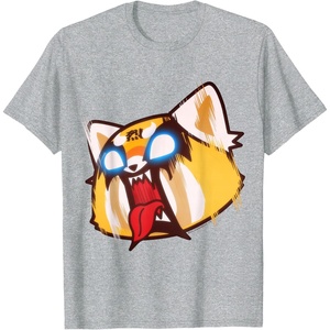 image:imageAggretsuko Screaming Rage Tee Shirt TShirtHeather Grey