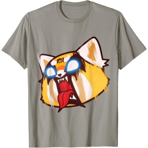 image:imageAggretsuko Screaming Rage Tee Shirt TShirtSlate Grey