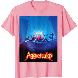 image:imageAggretsuko Season 2 Rage Poster Art TShirtPink