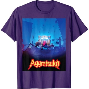 image:imageAggretsuko Season 2 Rage Poster Art TShirtPurple