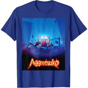 image:imageAggretsuko Season 2 Rage Poster Art TShirtRoyal Blue