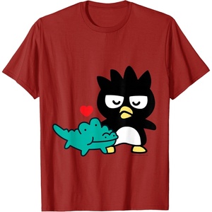 image:imageBadtz  Maru Friends and Love Shirt TShirtCranberry Red