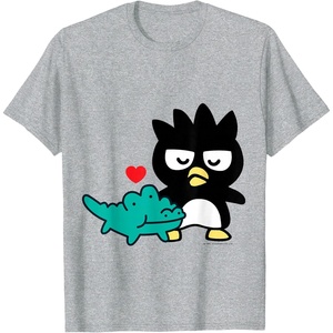 image:imageBadtz  Maru Friends and Love Shirt TShirtHeather Grey