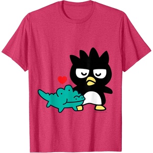 image:imageBadtz  Maru Friends and Love Shirt TShirtRed Heather