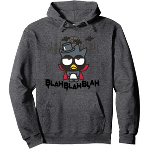 image:imageBadtz  Maru Vampire Halloween Hoodie Pullover HoodieDark Heather Grey