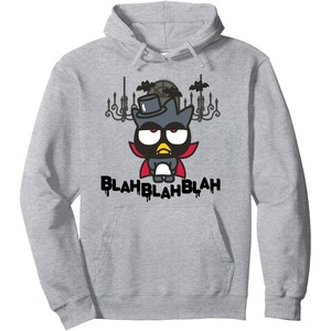 image:imageBadtz  Maru Vampire Halloween Hoodie Pullover HoodieHeather Grey