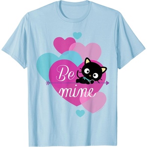image:imageChococat Be Mine Valentine Tee Shirt TShirtBaby Blue