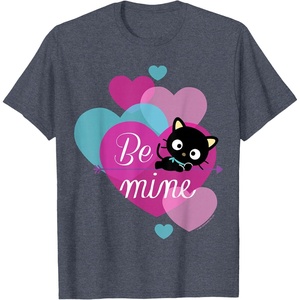 image:imageChococat Be Mine Valentine Tee Shirt TShirtHeather Blue
