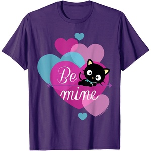 image:imageChococat Be Mine Valentine Tee Shirt TShirtPurple