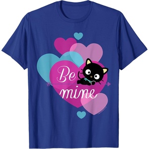 image:imageChococat Be Mine Valentine Tee Shirt TShirtRoyal Blue