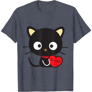 image:imageChococat Will You Be My Valentine Tee Shirt TShirt for Men Women Girls KidsHeather Blue