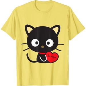 image:imageChococat Will You Be My Valentine Tee Shirt TShirt for Men Women Girls KidsLemon Yellow