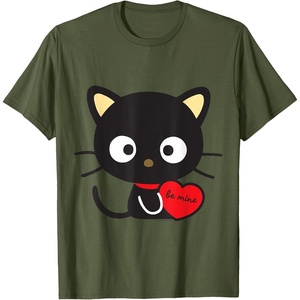 image:imageChococat Will You Be My Valentine Tee Shirt TShirt for Men Women Girls KidsOlive Green