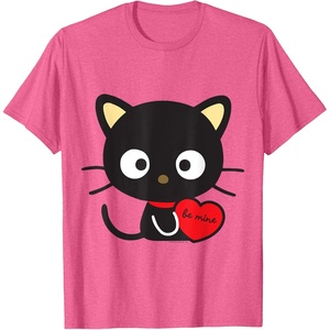 image:imageChococat Will You Be My Valentine Tee Shirt TShirt for Men Women Girls KidsPink Heather