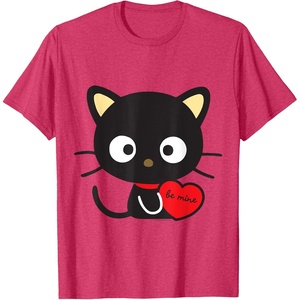 image:imageChococat Will You Be My Valentine Tee Shirt TShirt for Men Women Girls KidsRed Heather