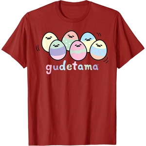 image:imageGudetama Decorated Easter Egg Tee Shirt TShirtCranberry Red