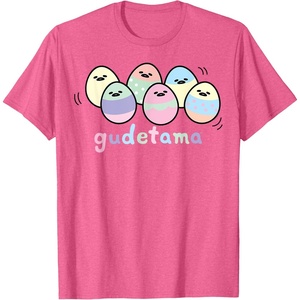 image:imageGudetama Decorated Easter Egg Tee Shirt TShirtPink Heather